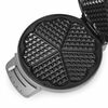 Princess Piastra per Waffle Deluxe per 5 Waffles 1200W Argento e Nero