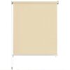 vidaXL Tenda a Rullo per Esterni 100x230 cm Crema