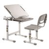 Vipack Scrivania per Bambini Comfortline 201 con Sedia Grigio e Bianco