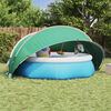 vidaXL Dome Piscina Verde 405 x 405 x 192 cm