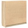 vidaXL Credenza con Cassetti Rovere Sonoma 100,5x35x98,5 cm Truciolato
