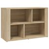 vidaXL Credenza Rovere Sonoma 80x30x54 cm in Legno Multistrato
