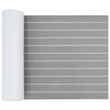 vidaXL Tappetino per Barche Grigio chiaro e bianco 240 x 60 cm EVA