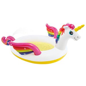 Intex Piscina per Bambini Unicorno con Spruzzo 127x102x69 cm