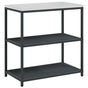 vidaXL Unit&agrave; di Scaffali per Cucina HATTEM Antracite 90 x 50 x 92 cm
