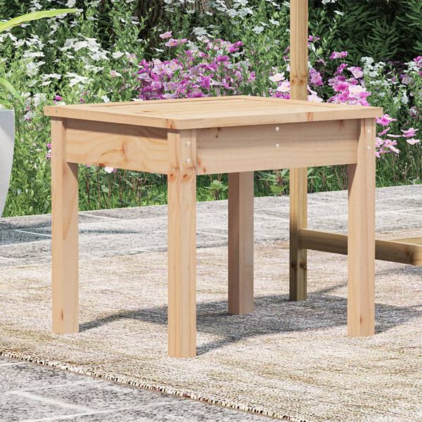 vidaXL Panca da Giardino 50x44x45 cm in Legno Massello di Pino