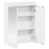 vidaXL Mobiletto per specchio da bagno TULUM Bianco 60 x 16,5 x 78 cm