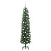 vidaXL Albero di Natale artificiale con 300 LED Verde 180 cm