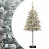 vidaXL Albero di Natale Artificiale con Palline 120 cm 150 LED