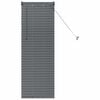 vidaXL Tendaggi a veneziana Grigio scuro 130 x 40 cm Alluminio