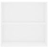 vidaXL Libreria Bianca 80x30x76,5 cm in Truciolato