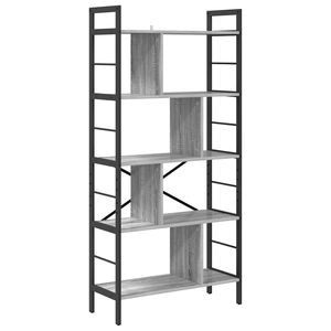 vidaXL Libreria 9 livelli 75 x 30 x 156 cm Legno ingegnerizzato
