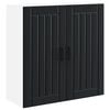 vidaXL Armadietto a muro LUCCA Nero 80 x 31 x 80 cm