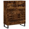 vidaXL Credenza Rovere Fumo 69,5x34x180 cm in Legno Multistrato