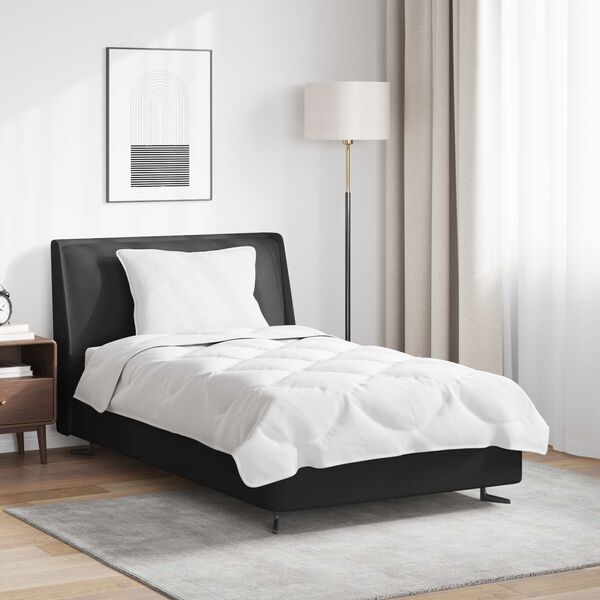 vidaXL Set di Piumoni con cuscino 2 pcs Bianco Microfibra