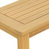 vidaXL Tavolo Consolle da Giardino 80x35x75cm Legno Massello di Acacia