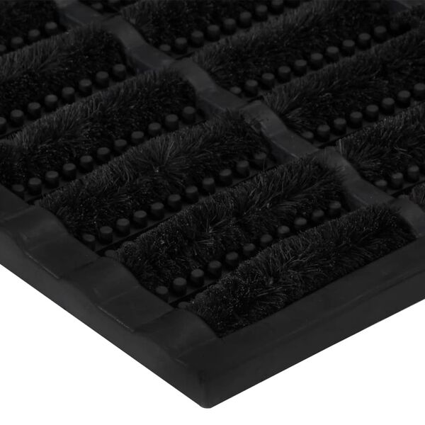 vidaXL Zerbino Rettangolare 40x60 cm in Gomma e Fibra di Cocco