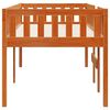 vidaXL Letto Bambini senza Materasso Marrone Cera 80x200 cm Legno Pino