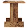 vidaXL Tavolino Legno vecchio 35,5 x 35 x 40 cm Legno multistrato
