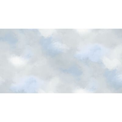 Noordwand Carta Parati Good Vibes Paint Clouds Blu e Grigia