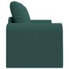 vidaXL Divano letto Verde scuro 148 x 71 x 83 cm Tessuto
