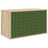 vidaXL Mobile TV da Parete GELEEN 69 x 33 x 40 cm Rovere Sonoma