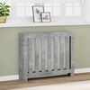vidaXL Copertura Termosifone Grigio Cemento 104x20x82cm in Multistrato
