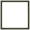 vidaXL Fioriera Verde Oliva 100x100x40 cm in Acciaio