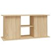vidaXL Supporto per acquario in rovere Sonoma 121x41x58 cm in legno ingegnerizzato
