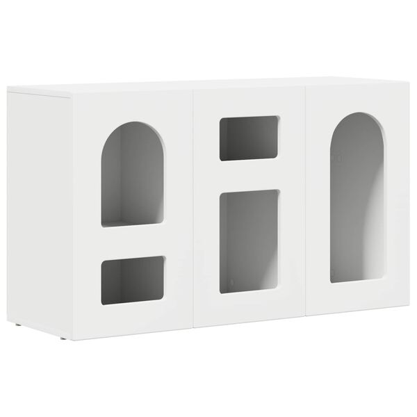 vidaXL Credenza Bianco 100 x 35 x 59 cm Legno multistrato