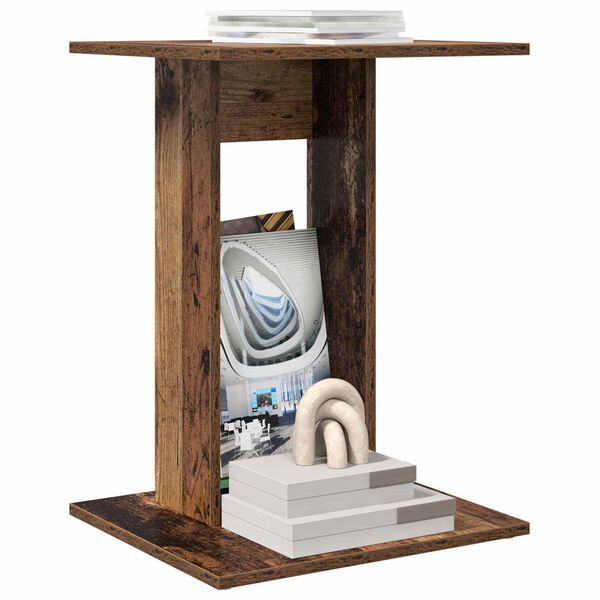 vidaXL Tavolo laterale Legno vecchio 45 x 40 x 62,5 cm