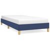 vidaXL Giroletto senza Materasso Blu 90x190 cm in Tessuto