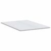 vidaXL Topper per materasso Bianco 160 x 200 x 3,5 cm Tessuto a maglia