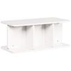 vidaXL Tavolino da salotto Bianco 80 x 39,5 x 33,5 cm