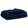 vidaXL Piumone Completo Annuale 140 x 220 cm 4 stagioni Blu Scuro