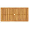 vidaXL Tavolo da Giardino 200x100x74 cm in Legno Massello di Acacia