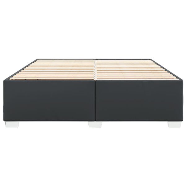 vidaXL Giroletto Nero 200x200 cm in Similpelle