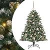 vidaXL Albero di Natale artificiale Verde 120 cm