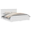 vidaXL Struttura del letto Bianco 180 x 200 cm Legno ingegnerizzato