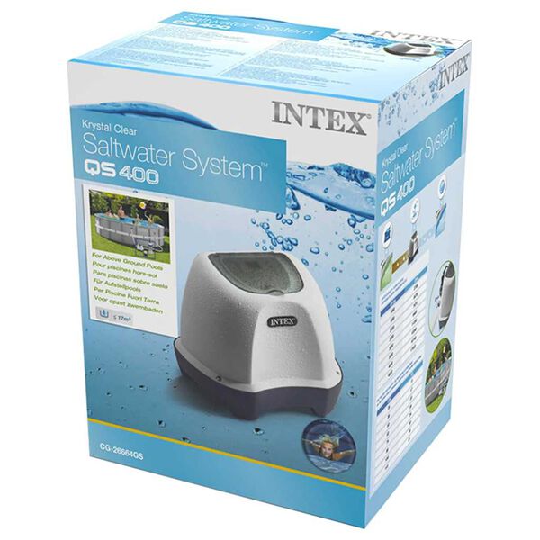 Intex Sistema per Acqua Salata Krystal Clear 12 V