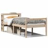 vidaXL Letto per Anziani con Testiera 75x190 cm Legno Massello di Pino