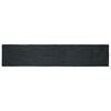 vidaXL Tappeto da Area Grigio Scuro 60 x 400 cm Juta