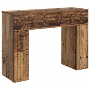 vidaXL Tavolino da salotto Legno antico 102 x 35 x 75 cm
