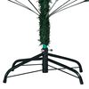 vidaXL Albero di Natale Preilluminato con Palline Verde 210 cm PVC