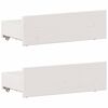 vidaXL Letto Libreria senza Materasso Bianca 90x200 cm Legno di Pino