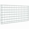 vidaXL Set di Recinzione per Stagno 5 pz 100 x 50 cm Acciaio Verde
