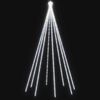 vidaXL Albero di Natale Cascata Luci LED Interni Esterni 400 LED 2,5 m