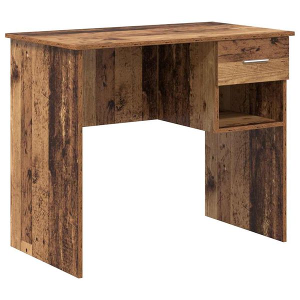 vidaXL Scrivania Legno vecchio 90 x 49 x 75 cm Legno multistrato