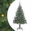 vidaXL Albero di Natale Verde 150 cm PVC