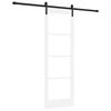 vidaXL Porta scorrevole ORKDAL Bianco 73,5 x 211 cm